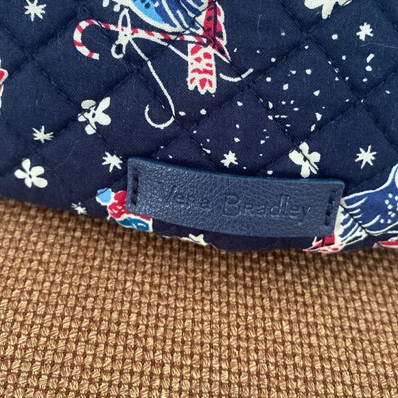 Vera Bradley holiday winter large owl tote bag - Picture 2 of 7